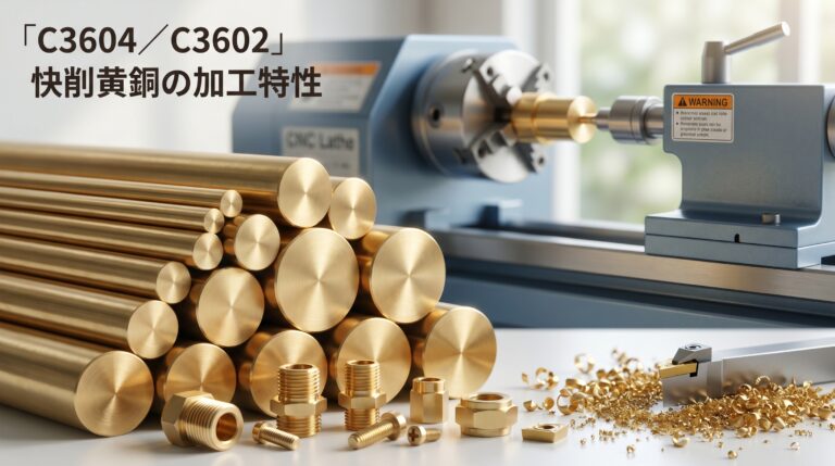 C3604／C3602の加工特性｜快削黄銅の切削ポイントとRoHS対応を解説