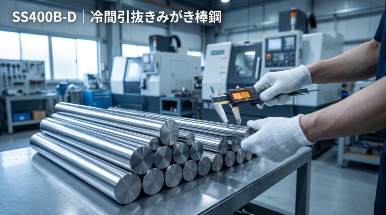 SS400B-Dとは？特性・規格・加工ポイントを精密加工メーカーが徹底解説