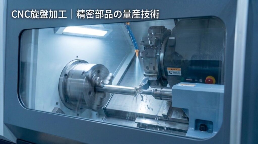 CNC旋盤加工の基礎知識｜精密部品の量産を支える3つの技術と実務ポイント